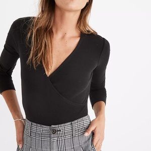 Madewell Wrap Full-Coverage Bodysuit